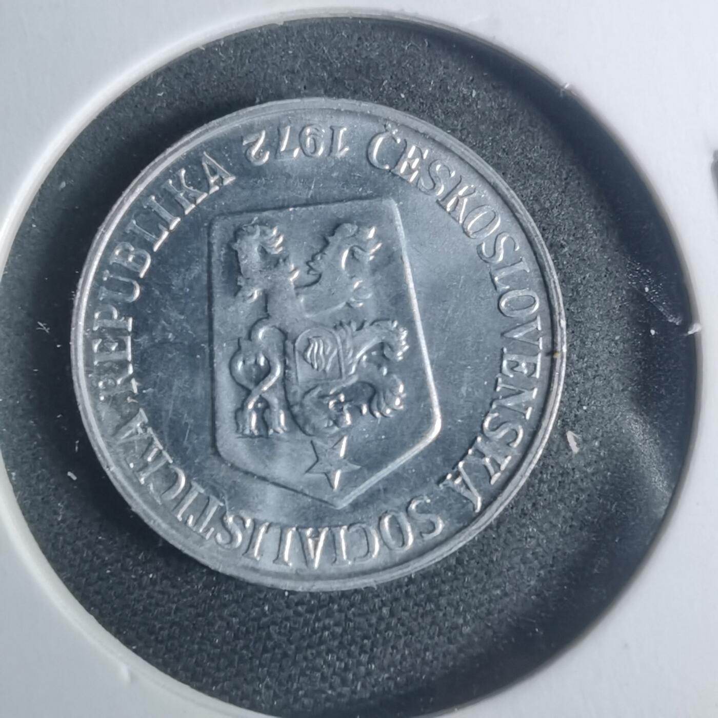 沼泽如烟--第931场 捷克斯洛伐克1972年5赫勒