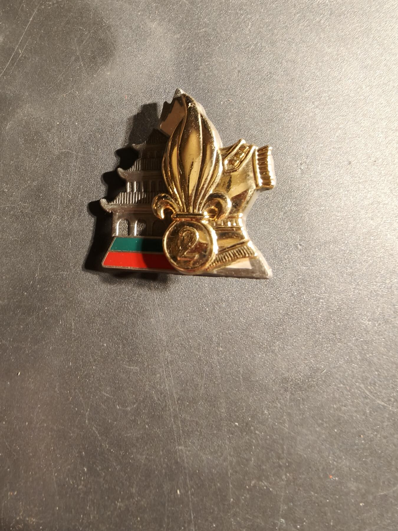 老王徽章第169期 法国外籍军团第2工兵团证章