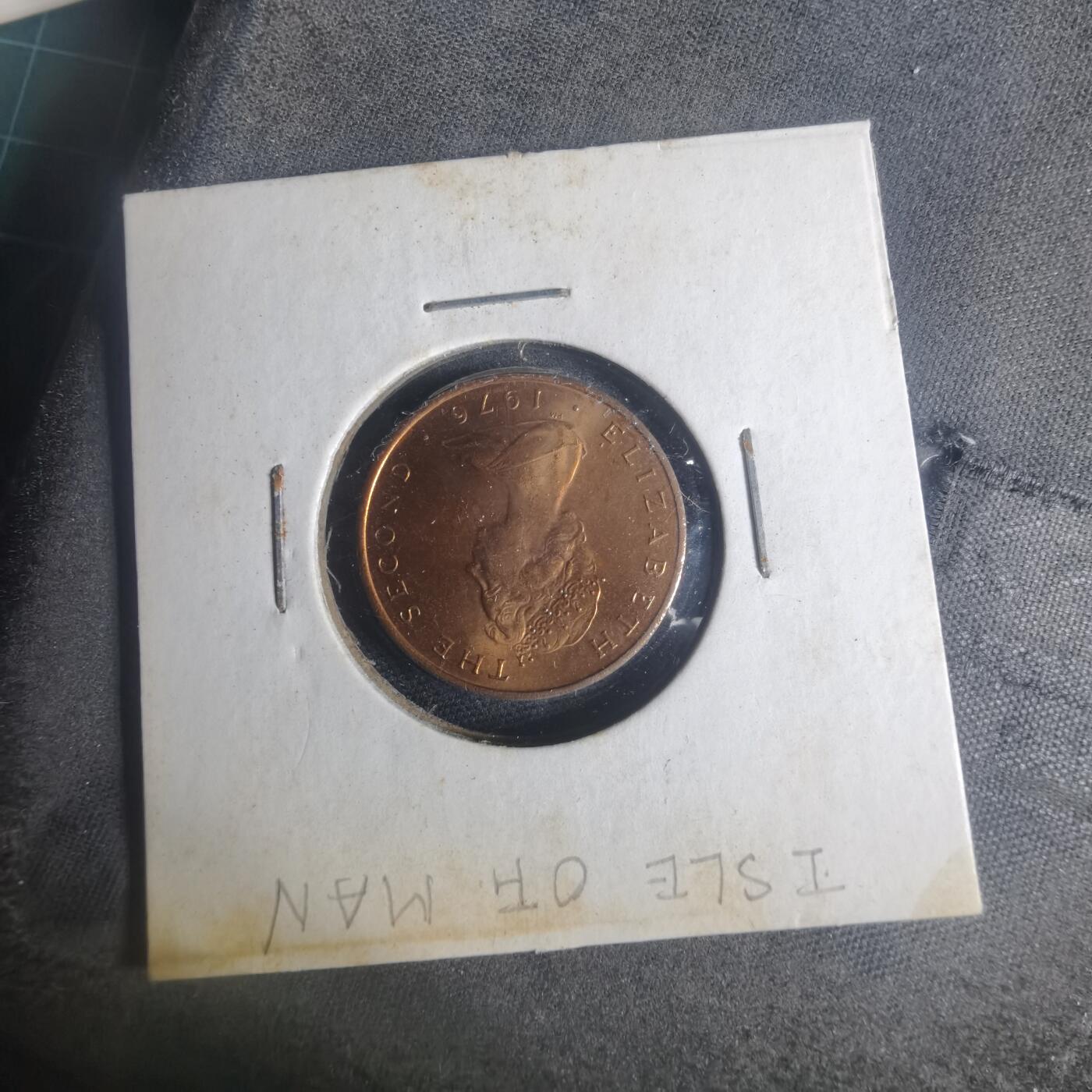 沼泽如烟--第931场 马恩1976年1便士