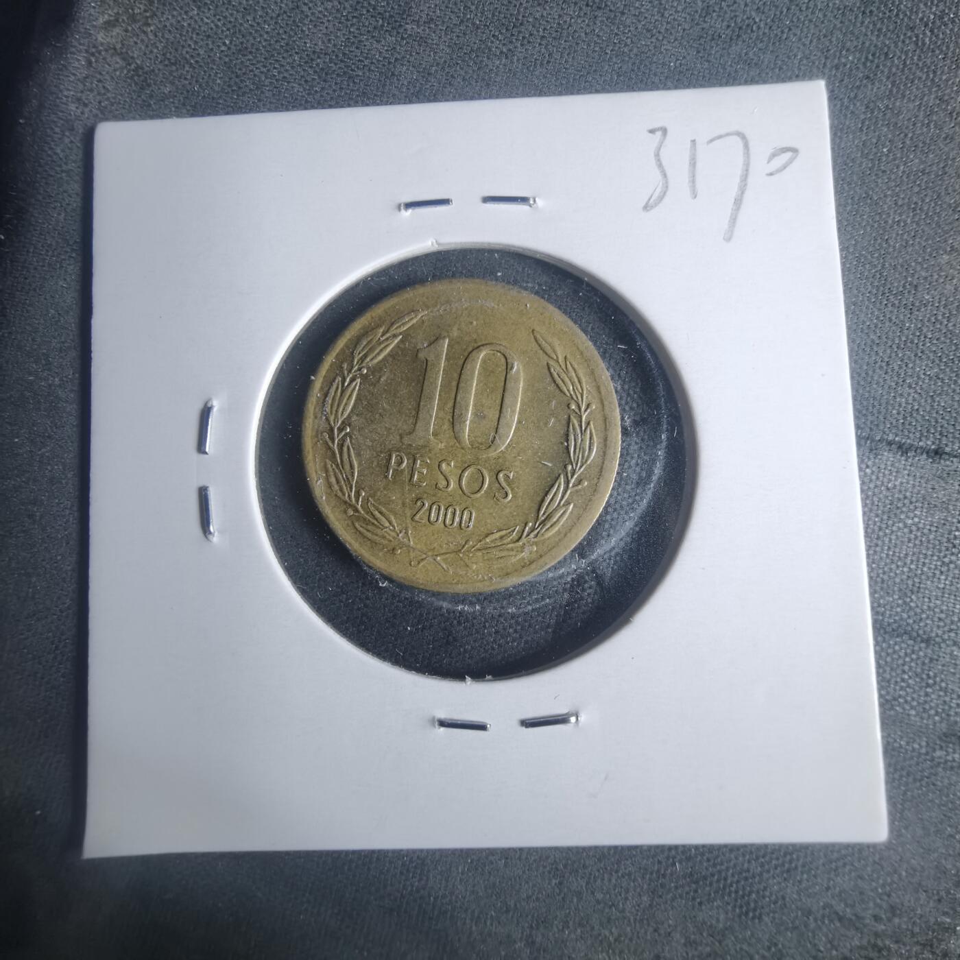 沼泽如烟--第931场 智利2000年10比索