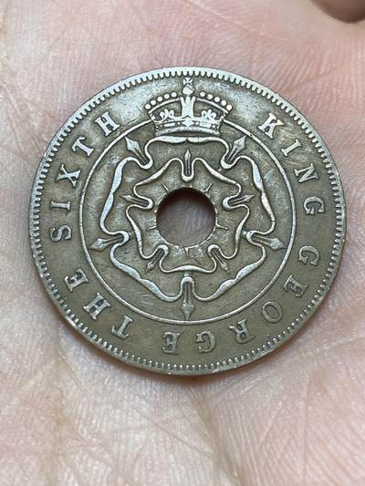 2025年第一百三十六场(总第一百六十二场）外国好品纸夹散币场(免佣金) - 英属南罗得西亚1951年1便士(乔治六世第三版)