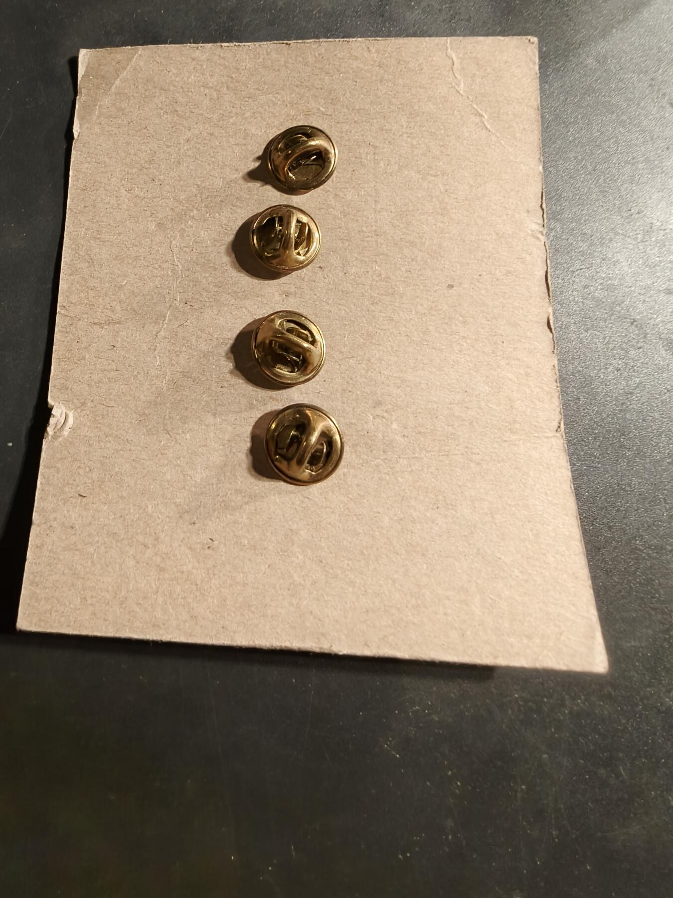 老王徽章第169期 美国陆军监察长领章一组    梅耶厂