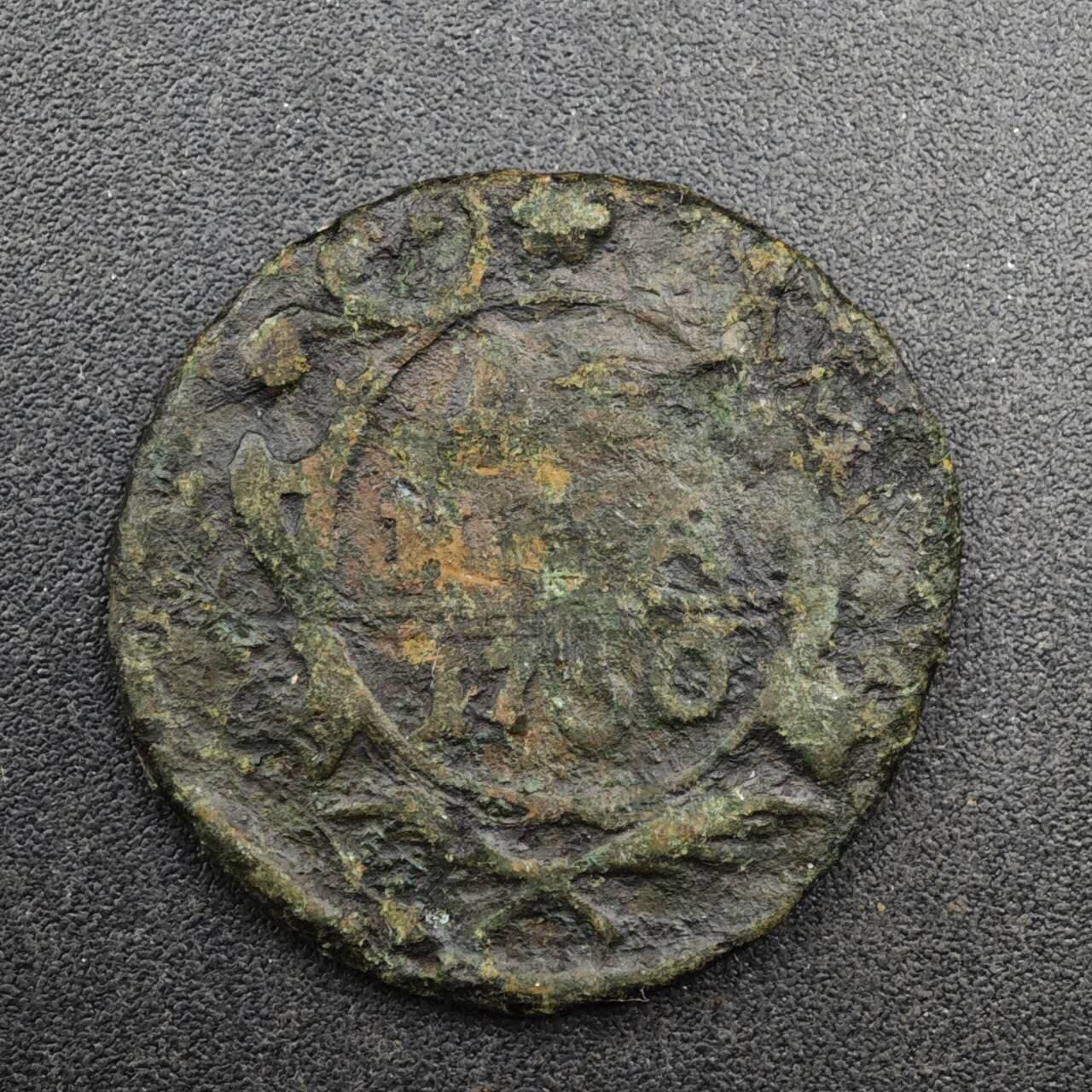 【淘币小摊】实时拍第八百二十七拍   散币场   满百包邮可预留二周 每周一统一发货   沙俄1750年1/2戈比双头鹰铜币