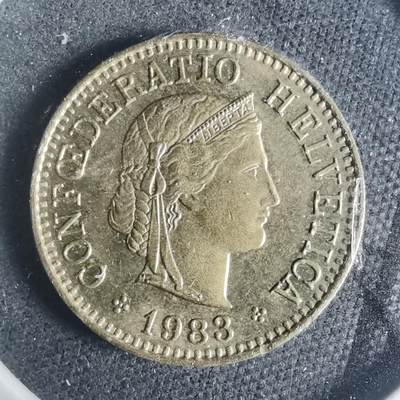 沼泽如烟--第931场 - 瑞士1983年五分