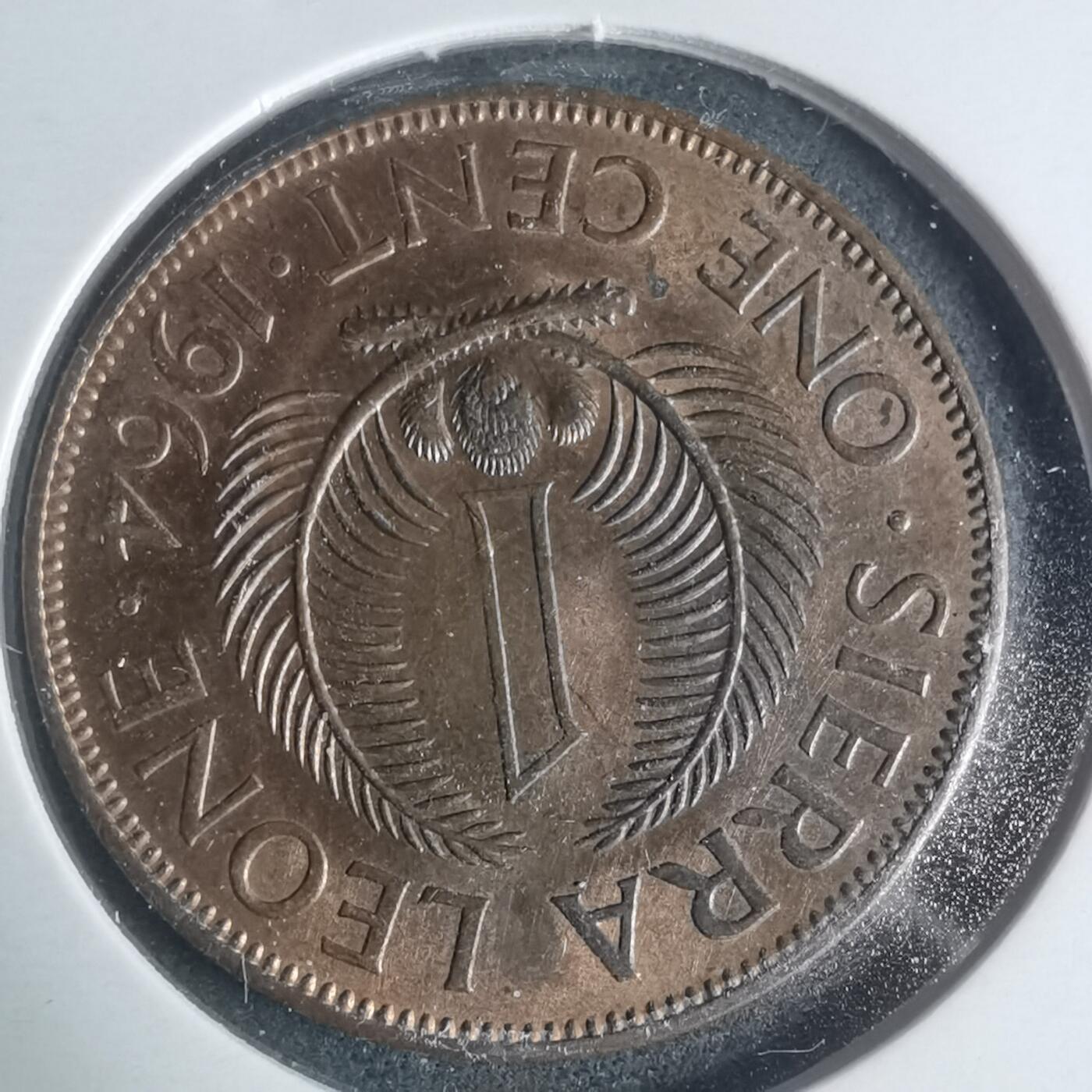 沼泽如烟--第931场 塞拉利昂1964年一分