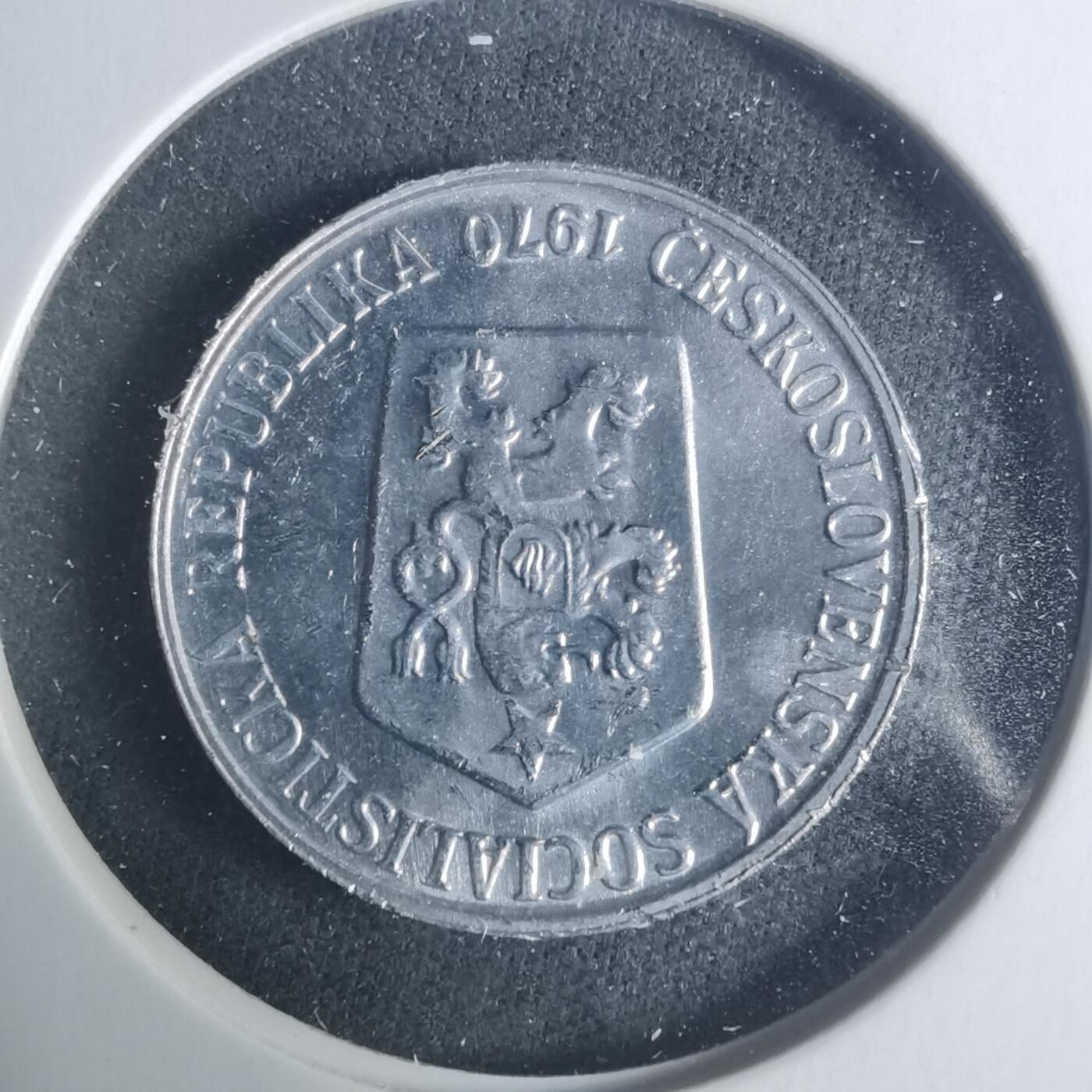 沼泽如烟--第931场 捷克斯洛伐克1970年5赫勒