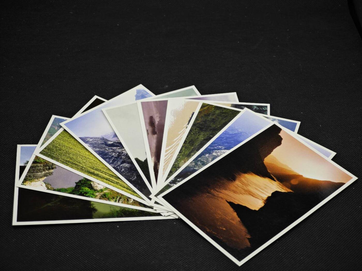 【淘币小摊】限时拍第八百三十拍  散币纸币邮票场  满百包邮可预留两周  周一统一发货    长江三峡风光邮资明信片10张