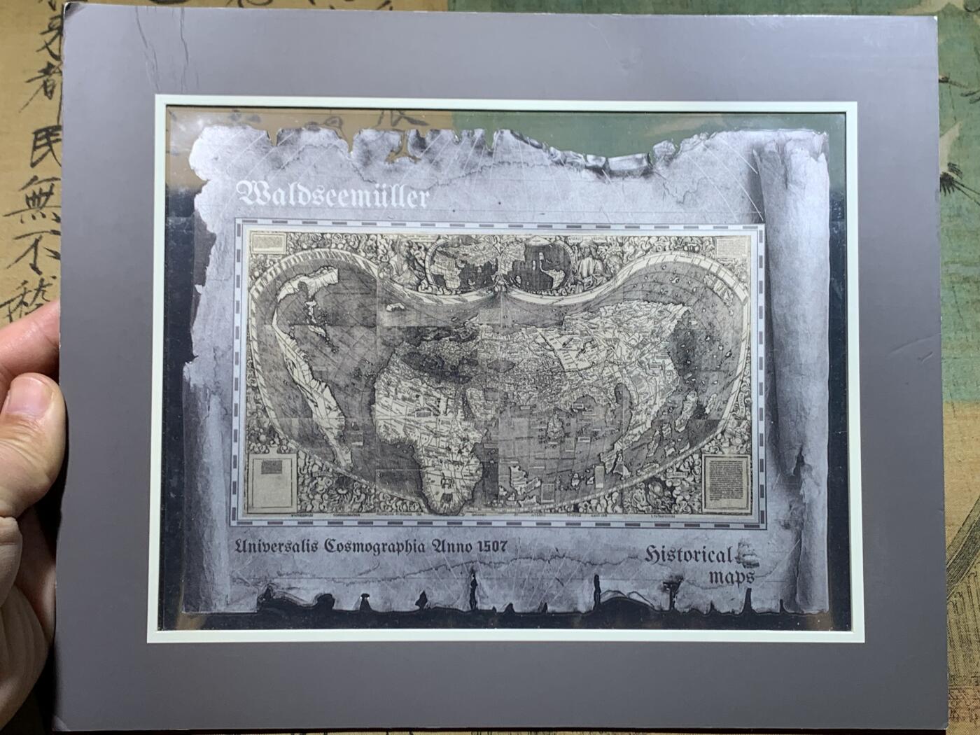 《竞宝斋》第447场 周日，周一，2场连拍 （全场包邮） 库克群岛2018年瓦德泽米勒大航海地图5D银钞，20*15cm，30克，999纯银，限量发行1500枚。