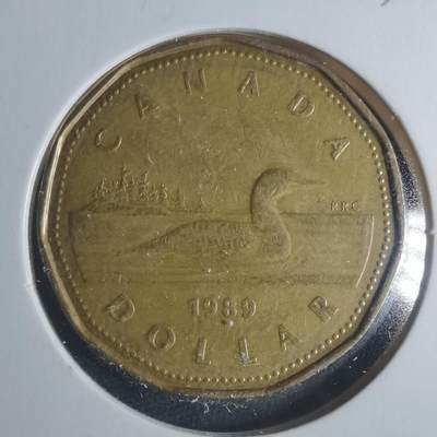 沼泽如烟--第931场 - 加拿大1989年一元