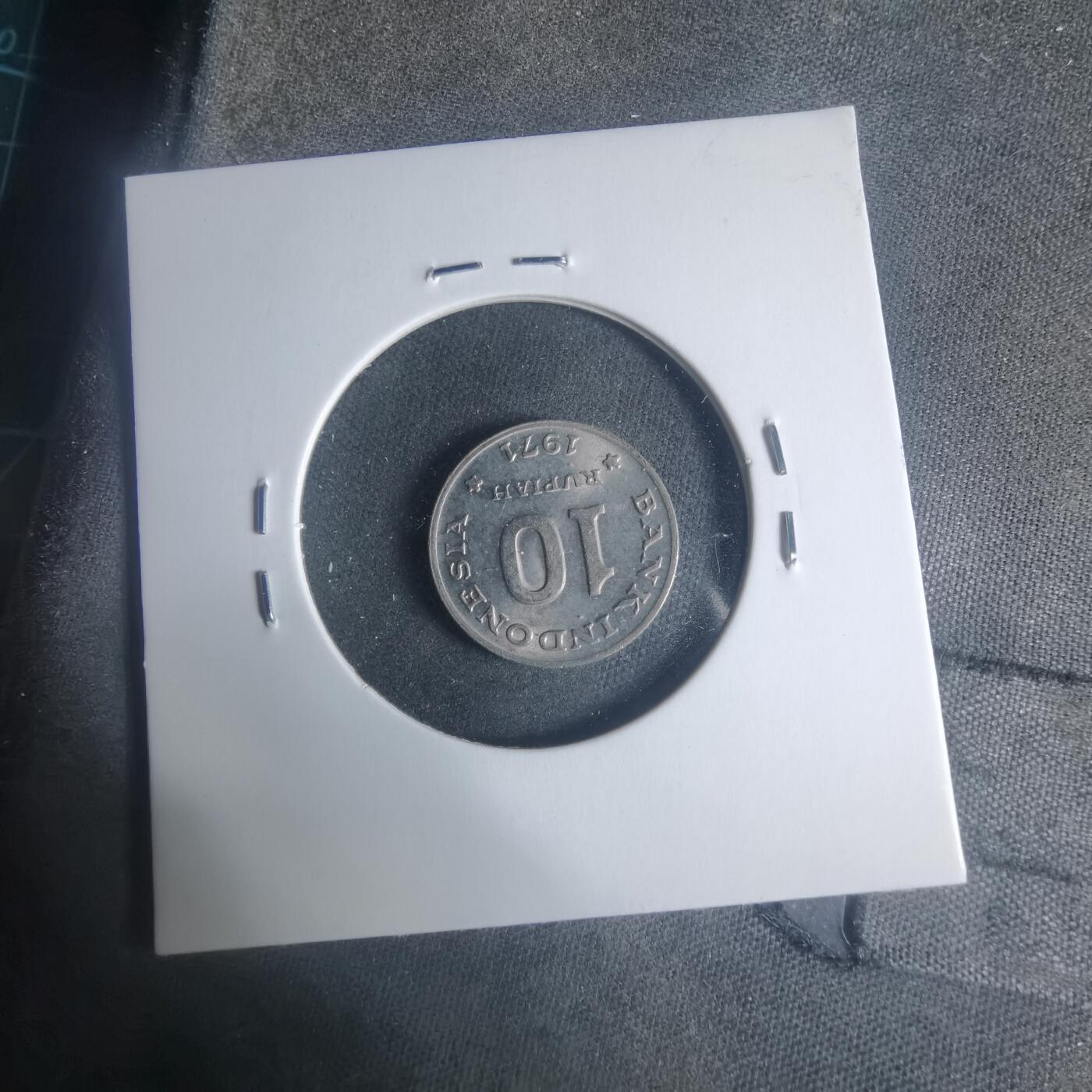 沼泽如烟--第931场 印度尼西亚1971年10卢比