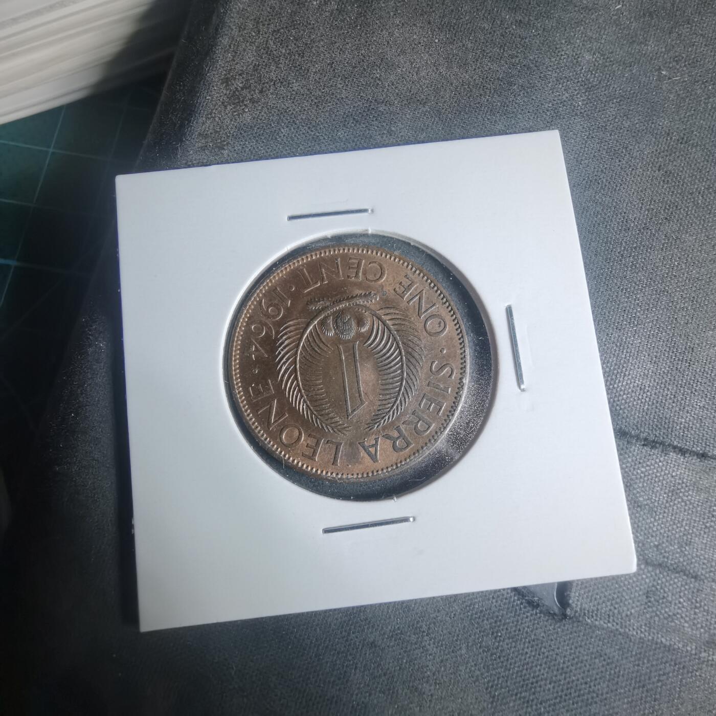 沼泽如烟--第931场 塞拉利昂1964年一分