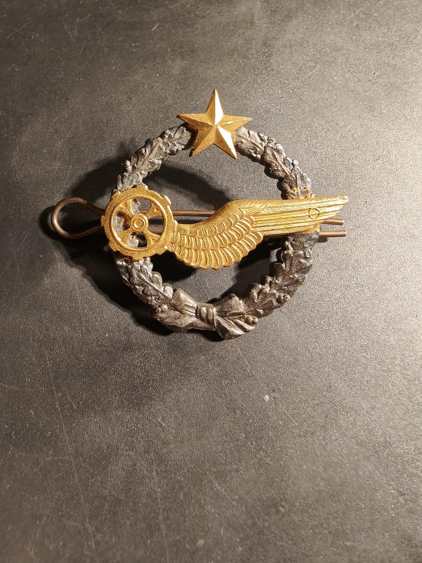 老王徽章第169期 法国空军机械师学员证章