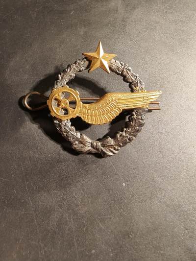 老王徽章第169期 - 法国空军机械师学员证章