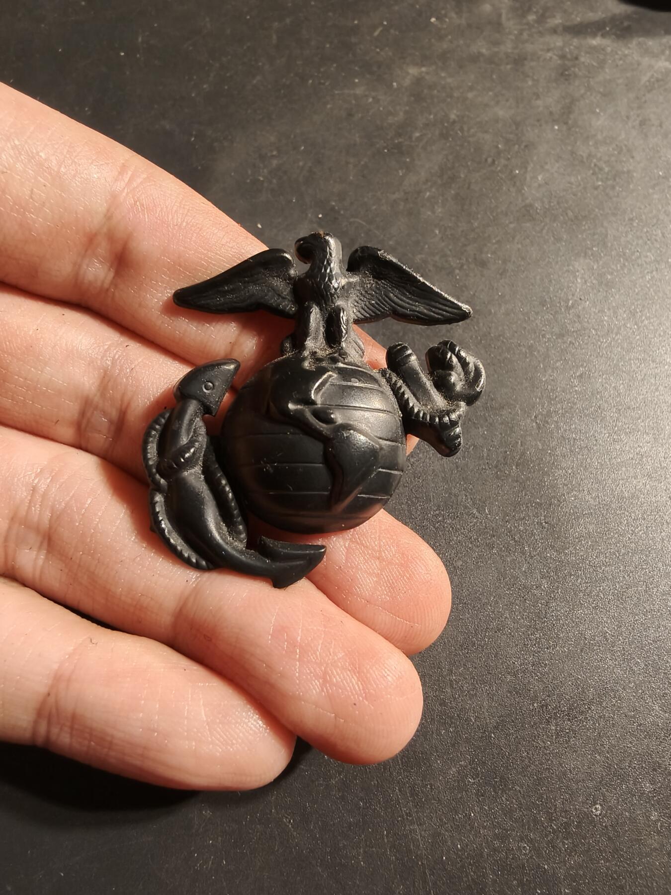 老王徽章第169期 美国海军大檐帽帽徽    低可视度