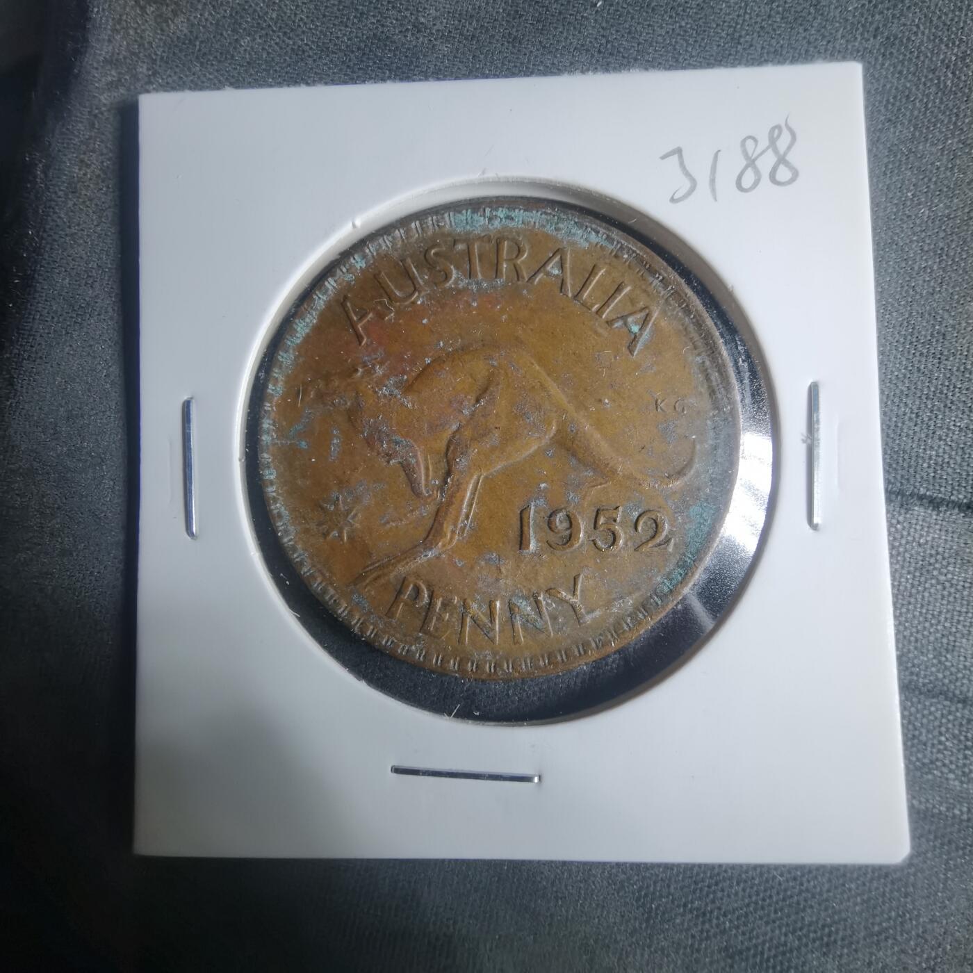 沼泽如烟--第931场 澳大利亚1952年1便士