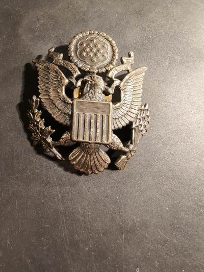 老王徽章第169期 - 美国空军军官大檐帽帽徽