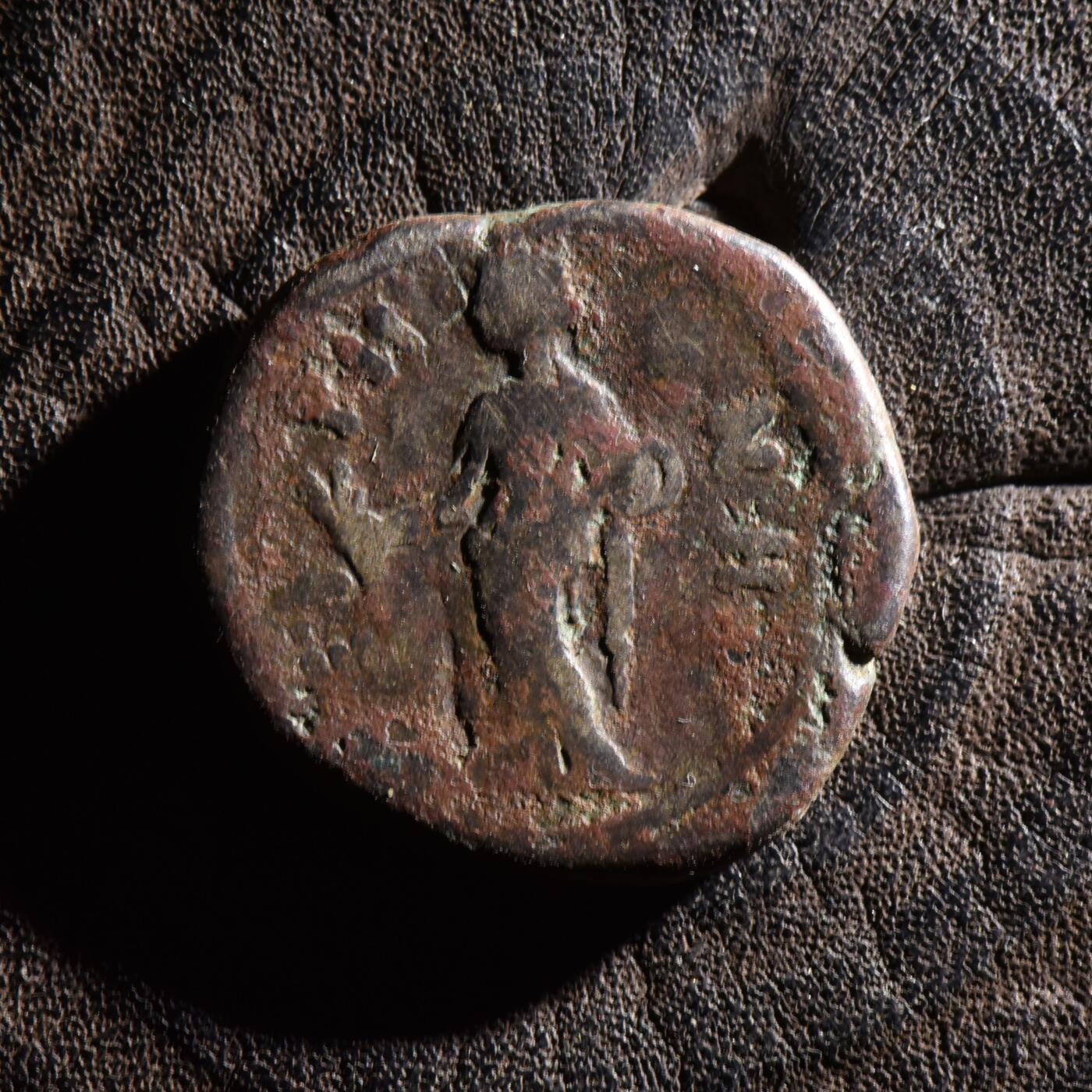 【良泉】【元旦直播场】1月1日晚19.30点开拍！208组西方古代钱币、日本朝鲜花钱 12.32克，公元70年【古罗马】【埃及行省】【少见】弗拉维王朝第一位皇帝韦斯巴芗，背希腊和平女神厄瑞涅 四德拉克马银币，亚历山大港造币厂打制