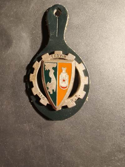 老王徽章第169期 - 法国陆军第516运输团证章