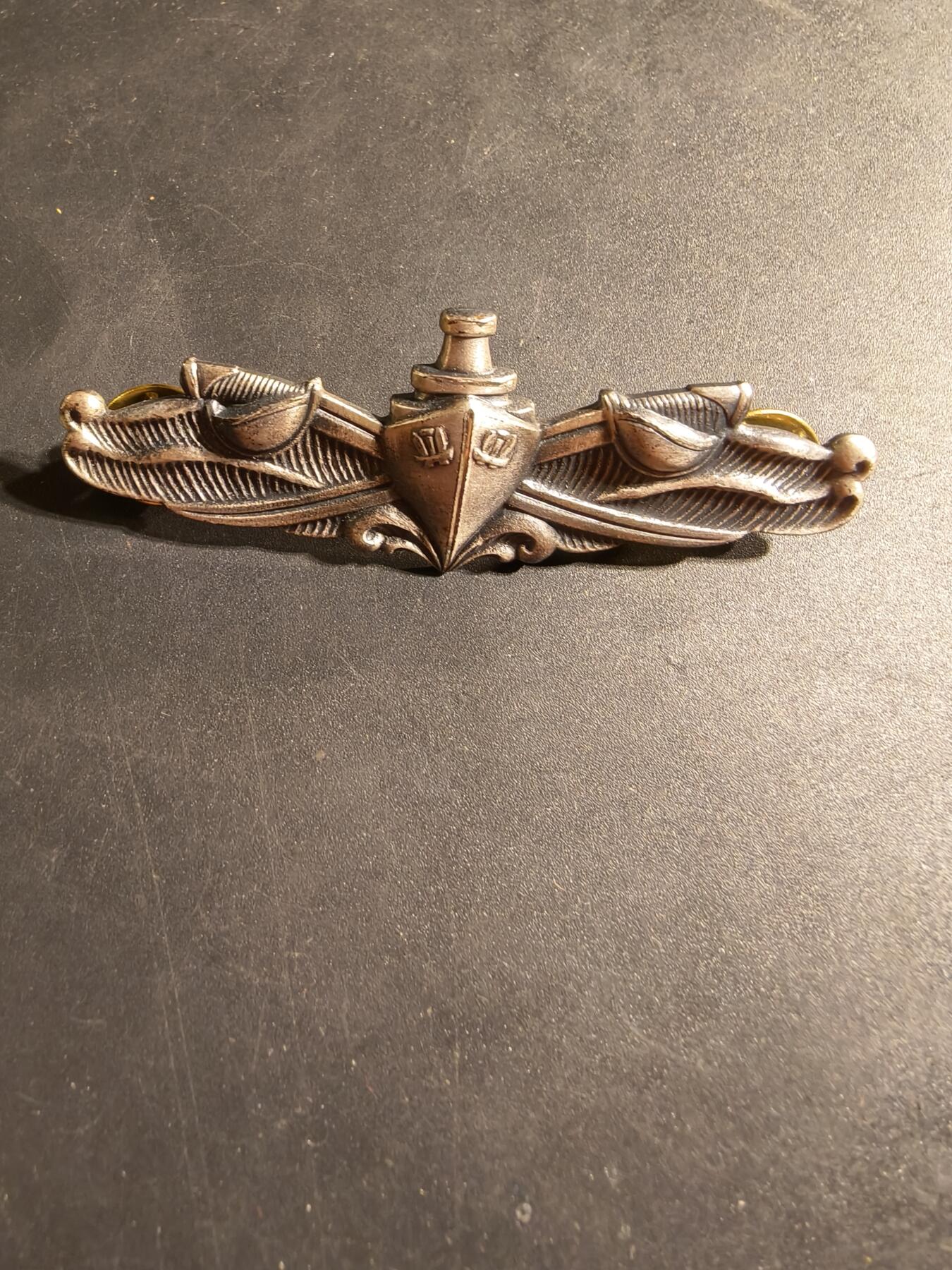 老王徽章第169期 美国海军水面战专家证章     带厂标