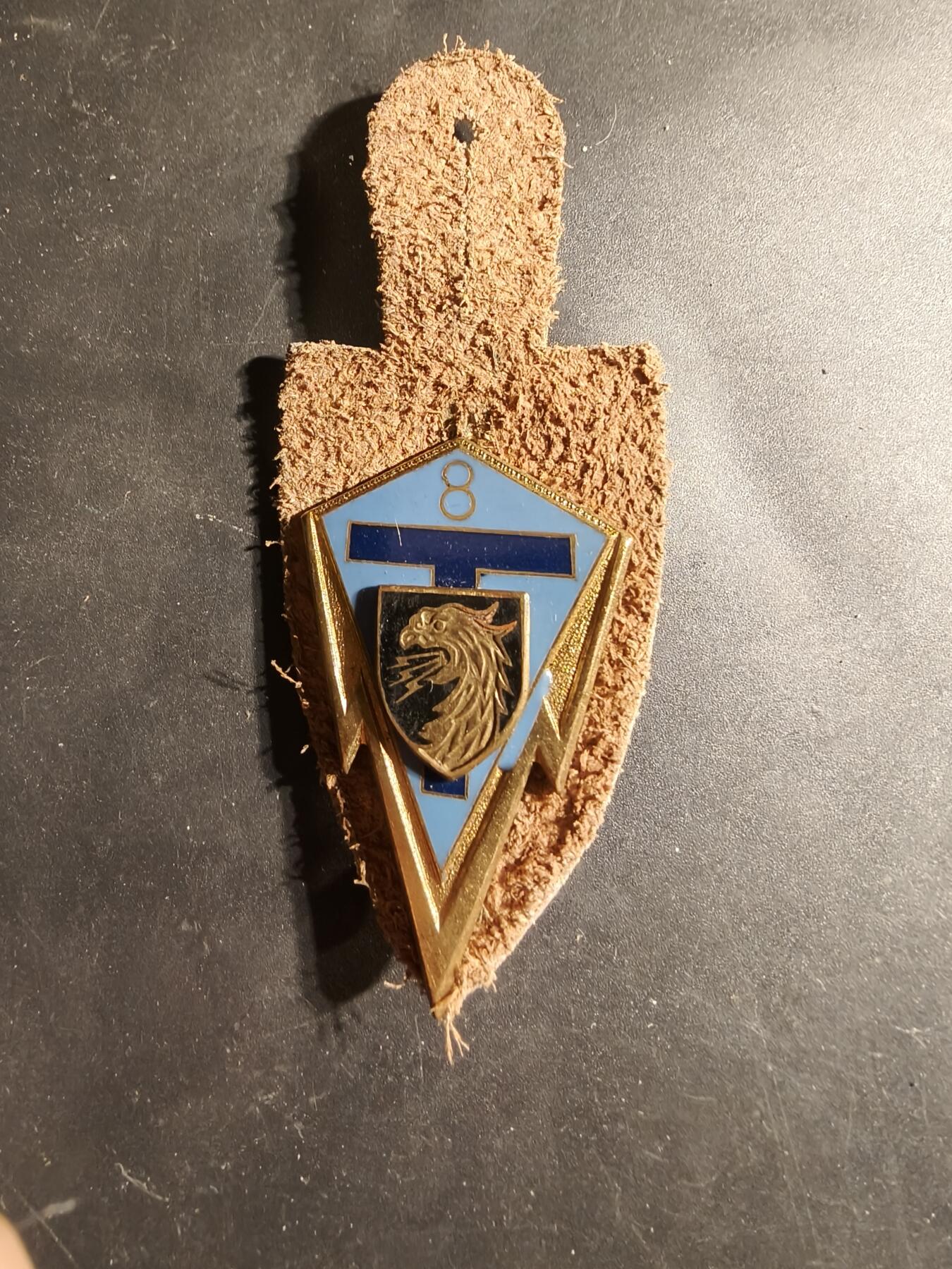 老王徽章第169期 法国陆军第8通信团证章