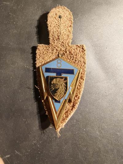 老王徽章第169期 - 法国陆军第8通信团证章