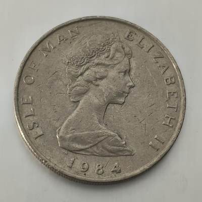 Krab外币市集Vol.26 - 马恩岛1984年10便士