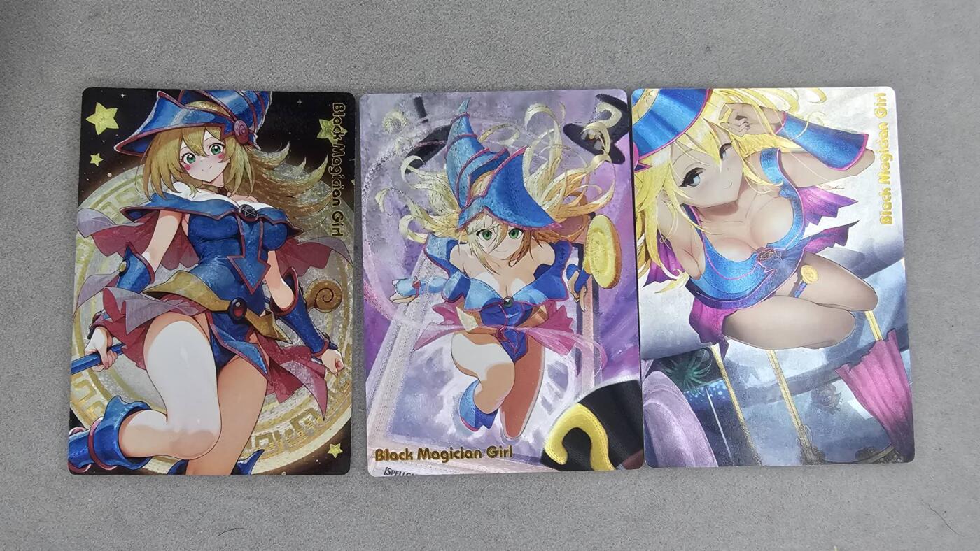 龙虎卡牌六七场 （无佣金，周六结拍，欢迎送拍） 粗闪3张 奇点 女黑魔导