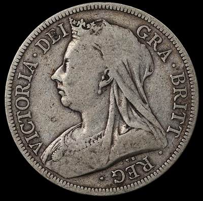 修遠堂世界钱币第九十七期 - 1893年英国1/2克朗银币 13.70g，925银