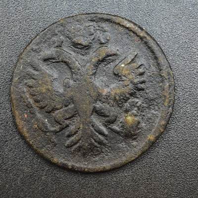 【淘币小摊】实时拍第八百二十七拍   散币场   满百包邮可预留二周 每周一统一发货   - 沙俄1744年1/2戈比双头鹰铜币