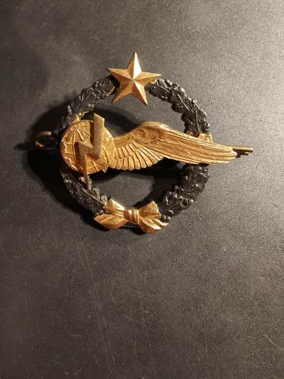 老王徽章第169期 - 法国空军无线电操作员学员证章