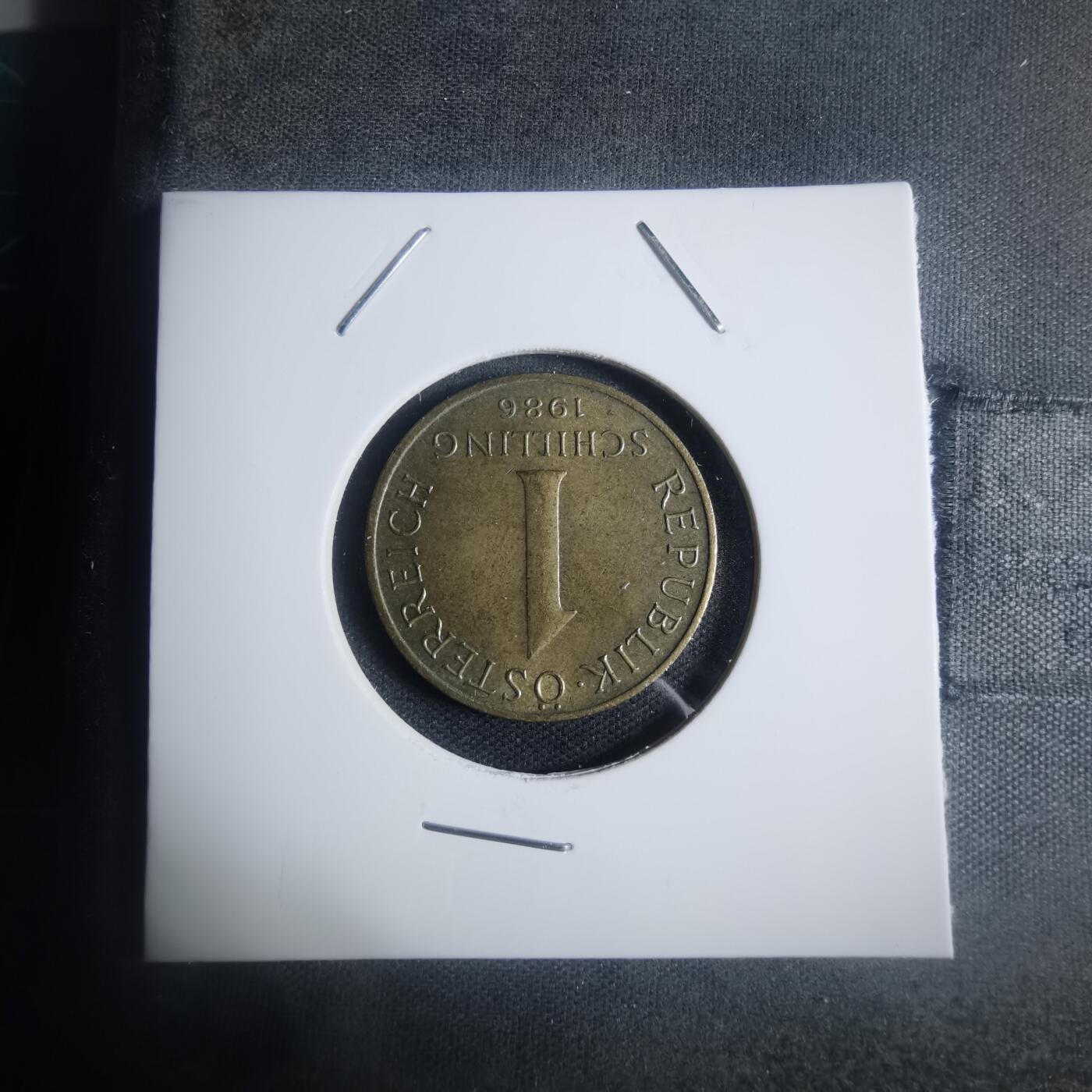 沼泽如烟--第932场 奥地利1986年1先令