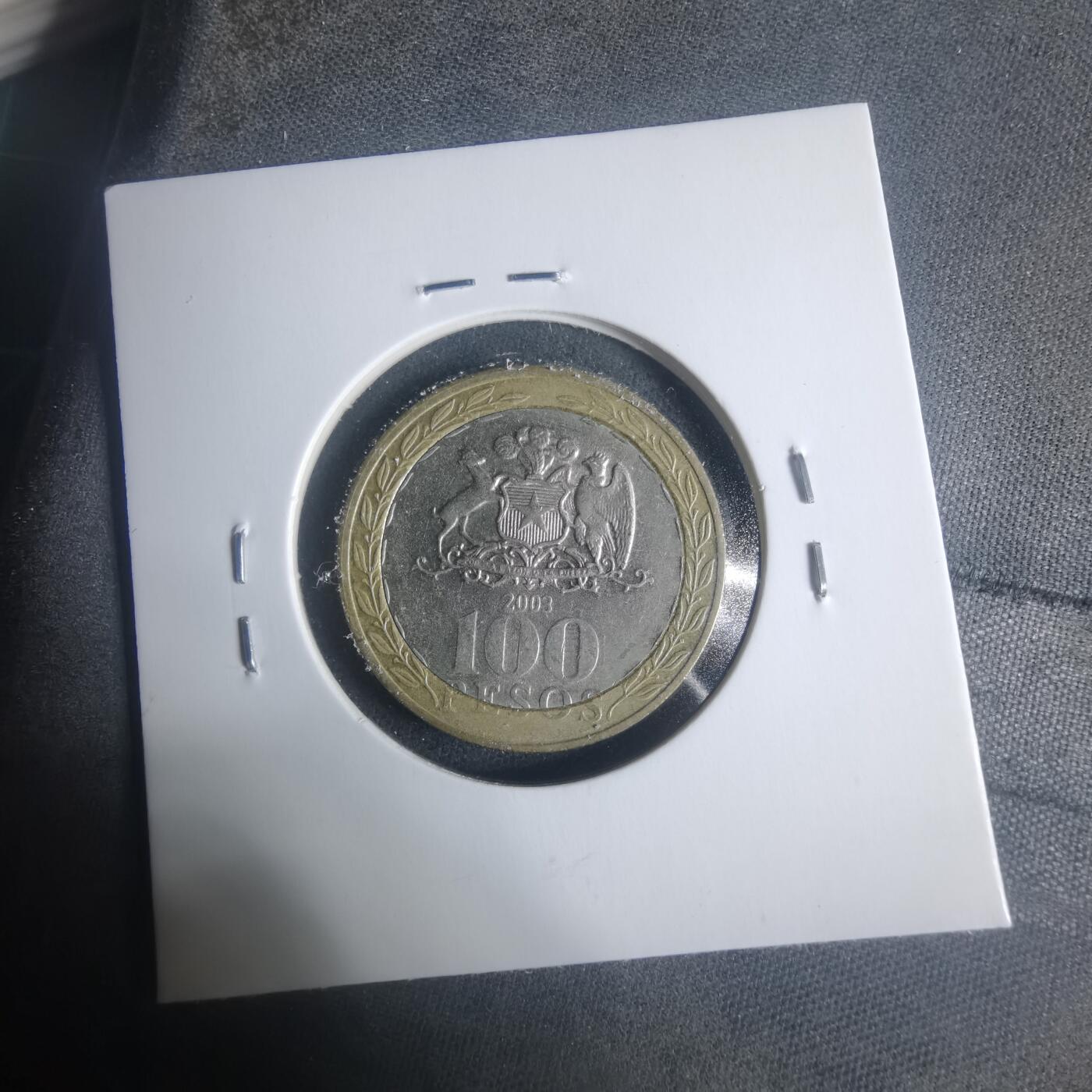 沼泽如烟--第931场 智利2003年100比索