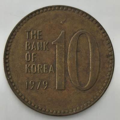 Krab外币市集Vol.26 - 韩国1979年10元