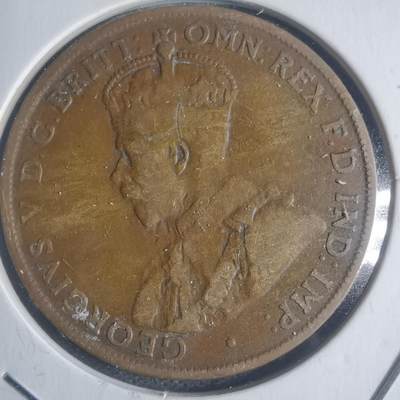 沼泽如烟--第932场 - 澳大利亚1919年1便士