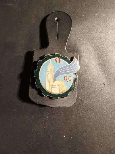 老王徽章第169期 - 法国陆军第41总部连证章