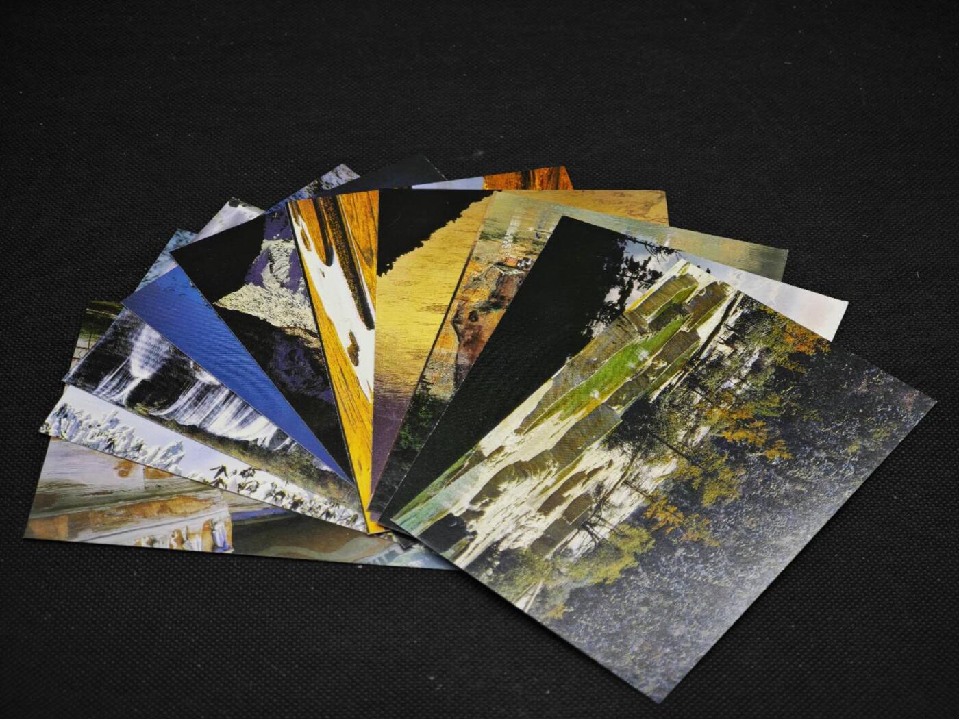 【淘币小摊】限时拍第八百三十拍  散币纸币邮票场  满百包邮可预留两周  周一统一发货     四川风光邮资明信片10张