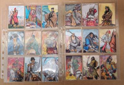 趣卡卡拍No.21期（无佣金免手续费，分享成交有奖） - 【手绘普卡】青笺绘 手绘水浒传 手绘复刻普卡1套108张