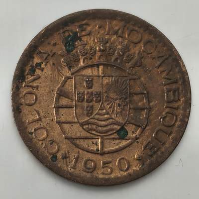 Krab外币市集Vol.26 - 莫桑比克1950年20分