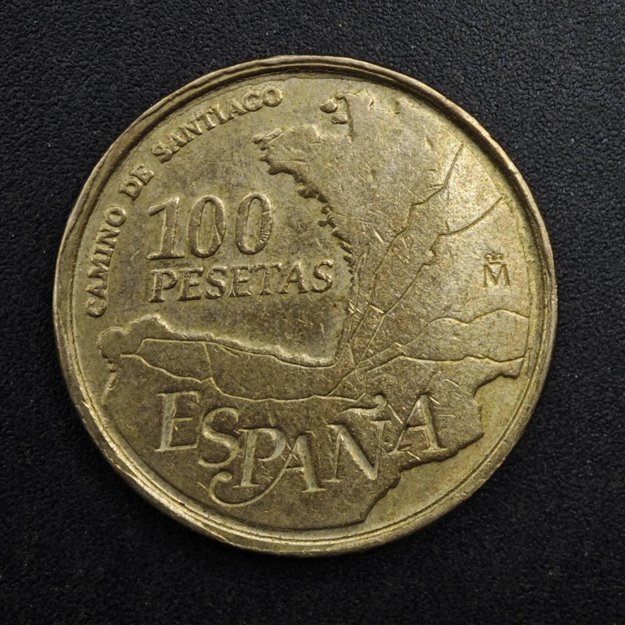 【淘币小摊】实时拍第八百二十七拍   散币场   满百包邮可预留二周 每周一统一发货   西班牙1993年100比赛塔铜币