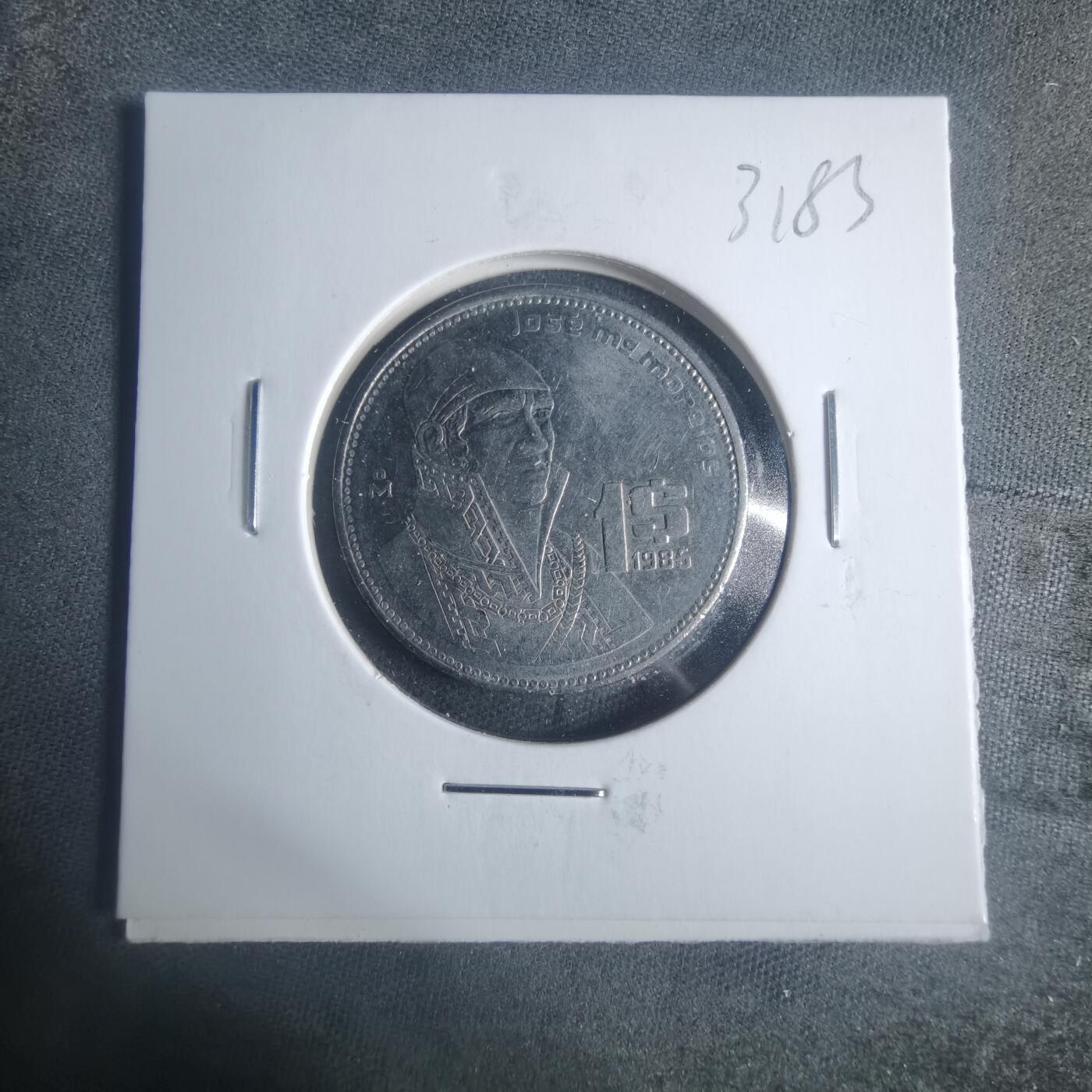 沼泽如烟--第931场 墨西哥1986年1比索