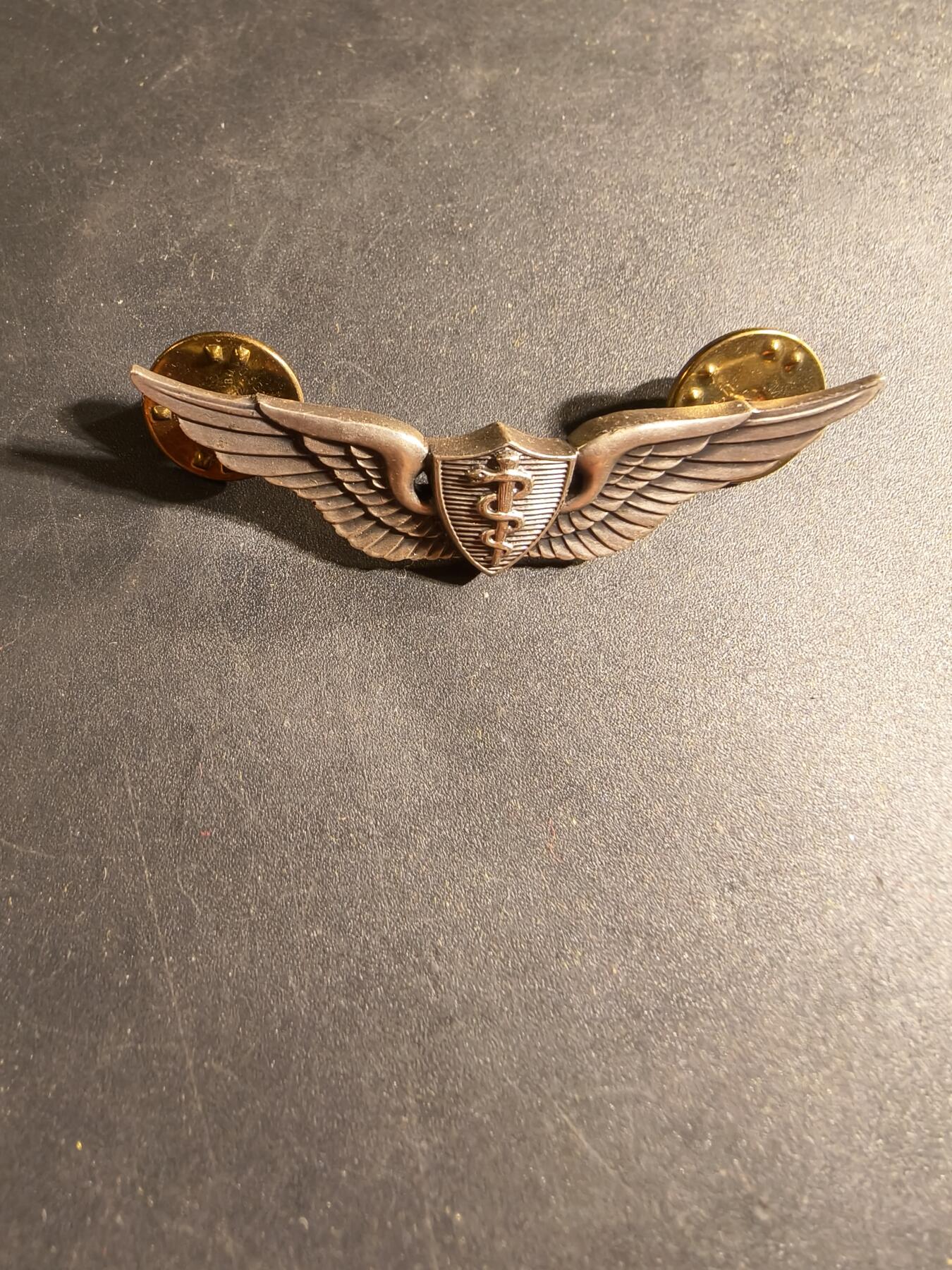 老王徽章第169期 美国空军军医技能章    925银     费城造    2英寸