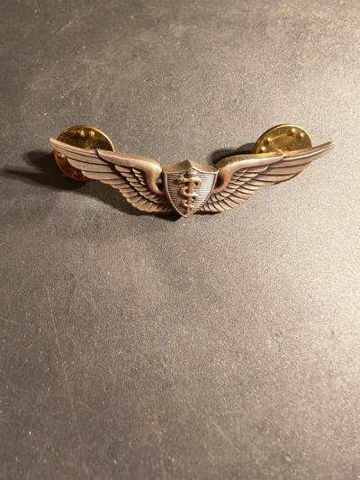 老王徽章第169期 - 美国空军军医技能章    925银     费城造    2英寸