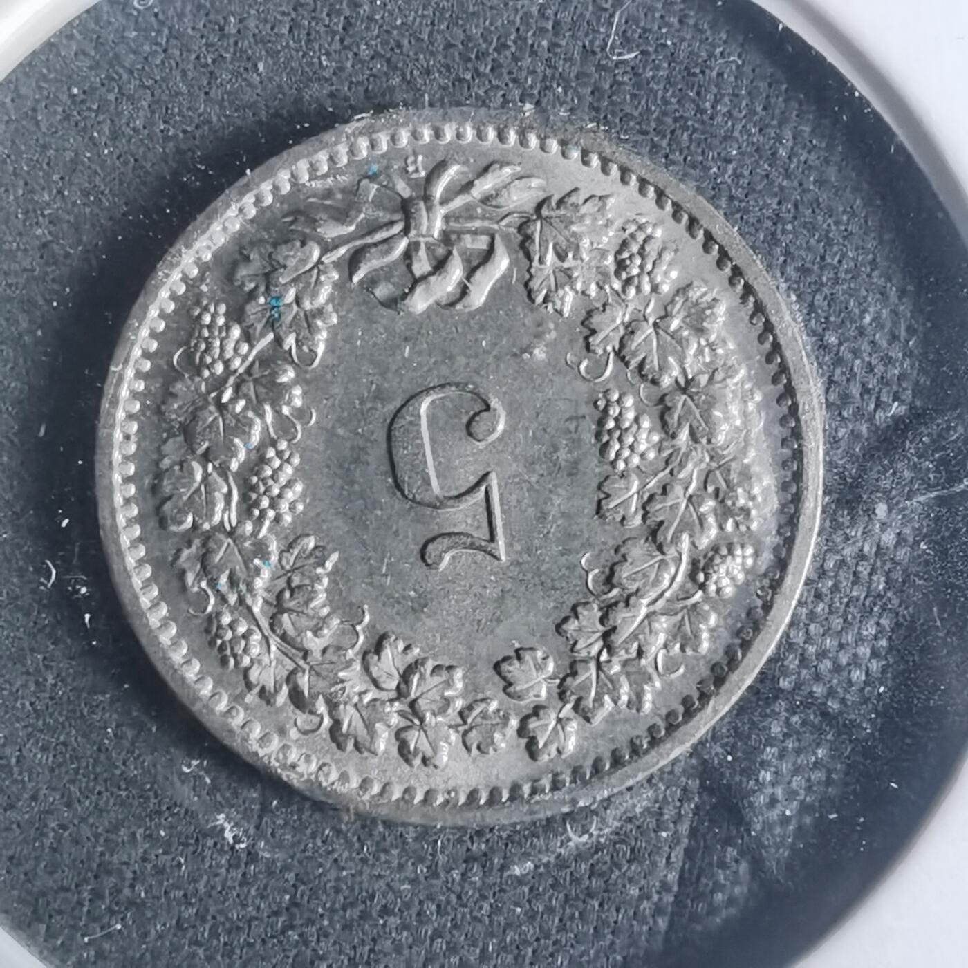 沼泽如烟--第931场 瑞士1969年五分