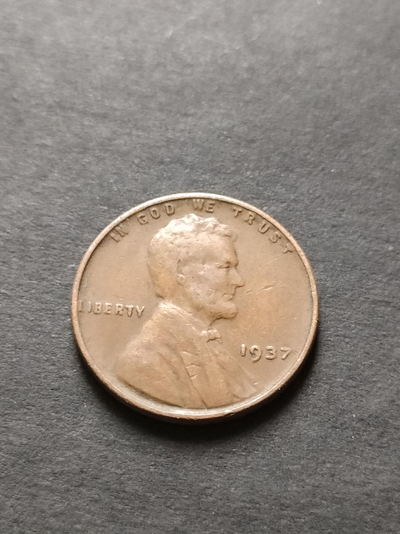 猩哥外币小铺➨【第208场】 1937年一美分