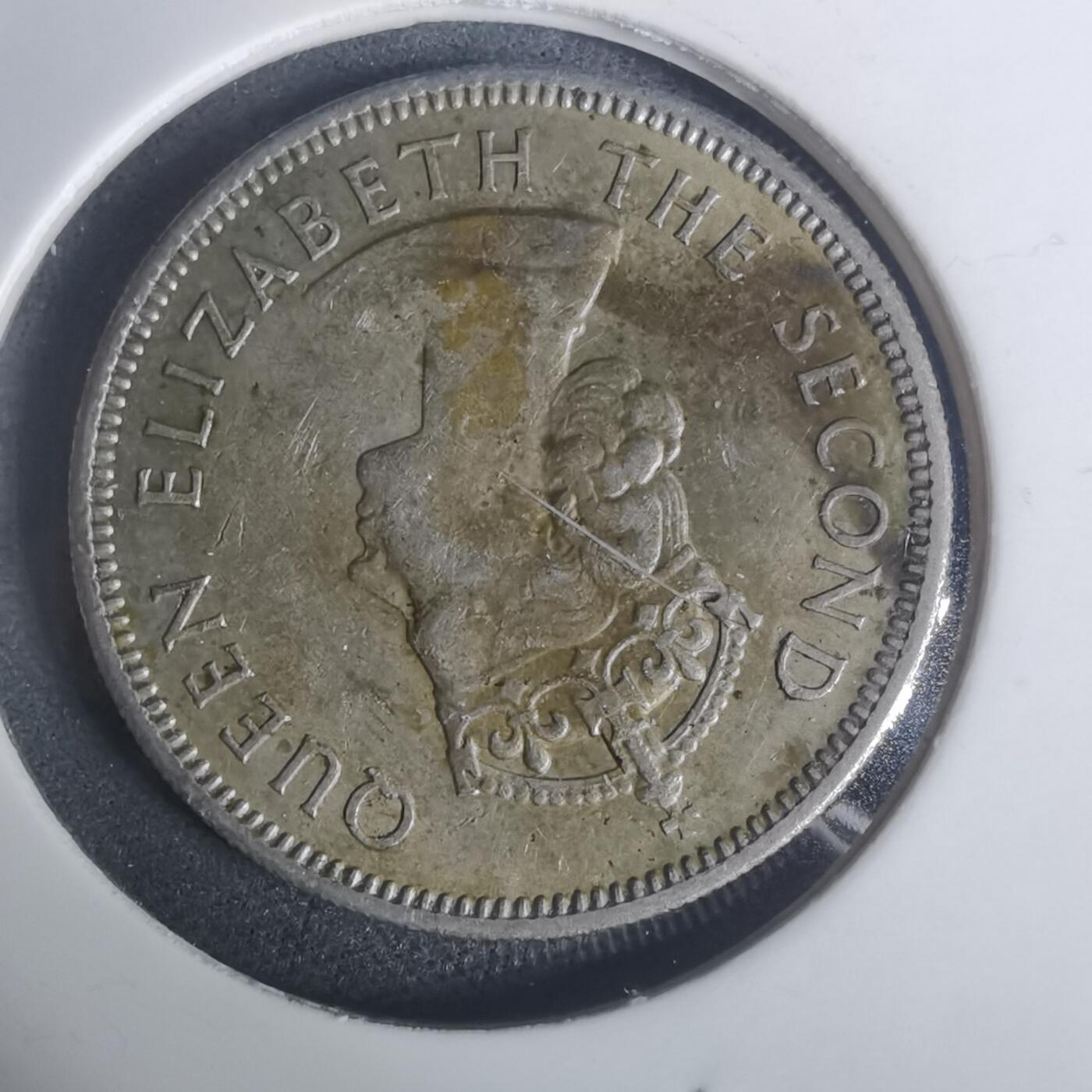 沼泽如烟--第932场 斐济1965年1先令