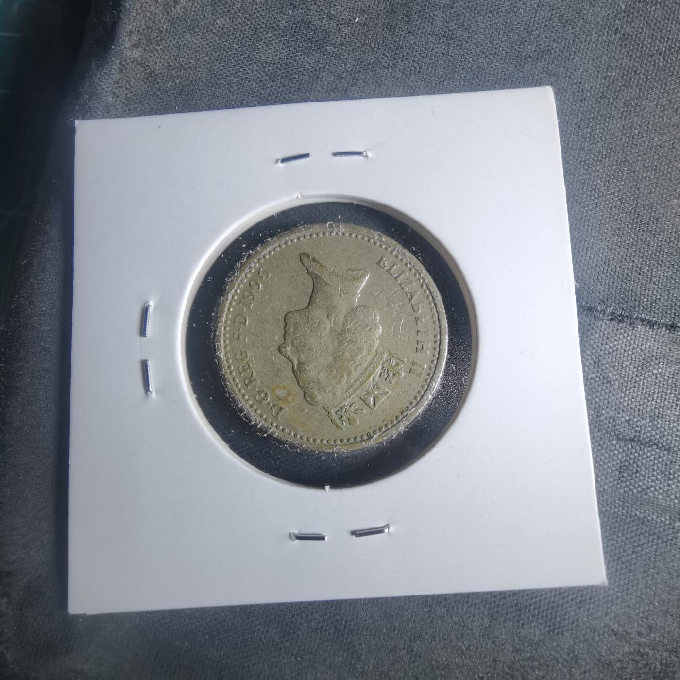 沼泽如烟--第931场 英国1996年一磅