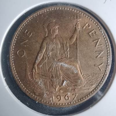 沼泽如烟--第931场 - 英国1967年1便士