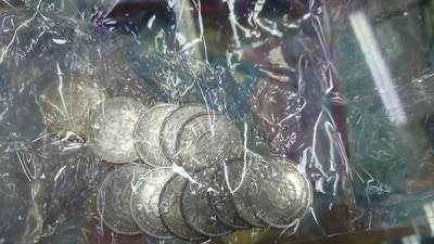 世界钱币～微拍第219期暨2025年第59期  老库存低价起拍 - 1971年澳门5银元（含银量90%，约9克），12枚一起拍（银价）