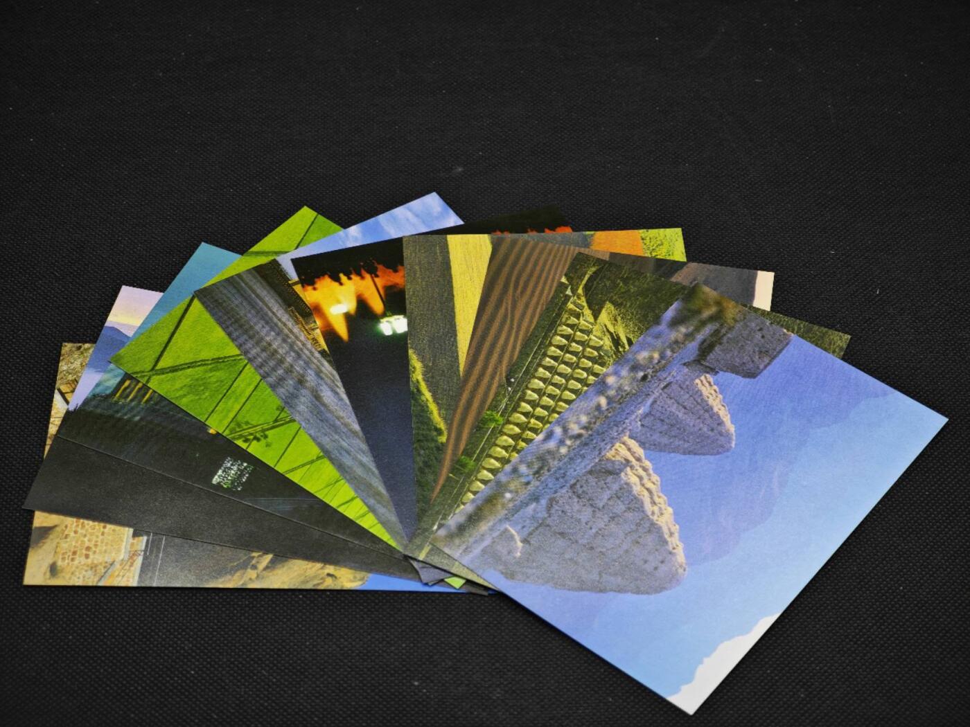 【淘币小摊】限时拍第八百三十拍  散币纸币邮票场  满百包邮可预留两周  周一统一发货     宁夏风光邮资明信片10张