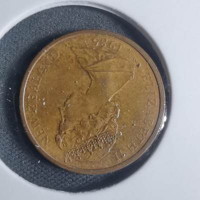 沼泽如烟--第932场 - 新西兰1985年一分浅雕版